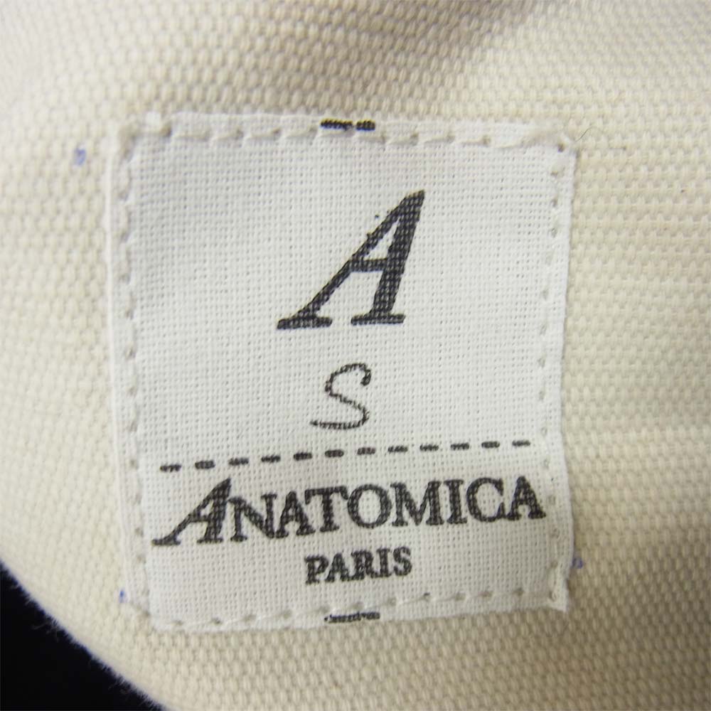 ANATOMICA アナトミカ DOLMAN MOLESKIN JACKET ドールマン モールスキン ジャケット ブラック系 S【美品】【中古】