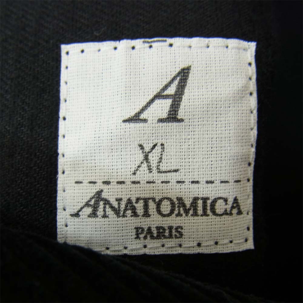 ANATOMICA アナトミカ MONET JACKET HEAVY CORDUROY コーデュロイ ジャケット ブラック系 XL【美品】【中古】