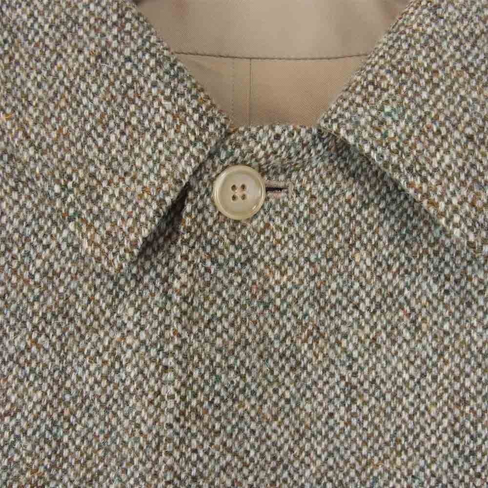 ANATOMICA アナトミカ 530-562-01 SINGLE RAGLAN II 高密度コットンギャバジン ウール リバーシブル シングルラグラン コート ベージュ系 グリーン系 48【新古品】【未使用】【中古】