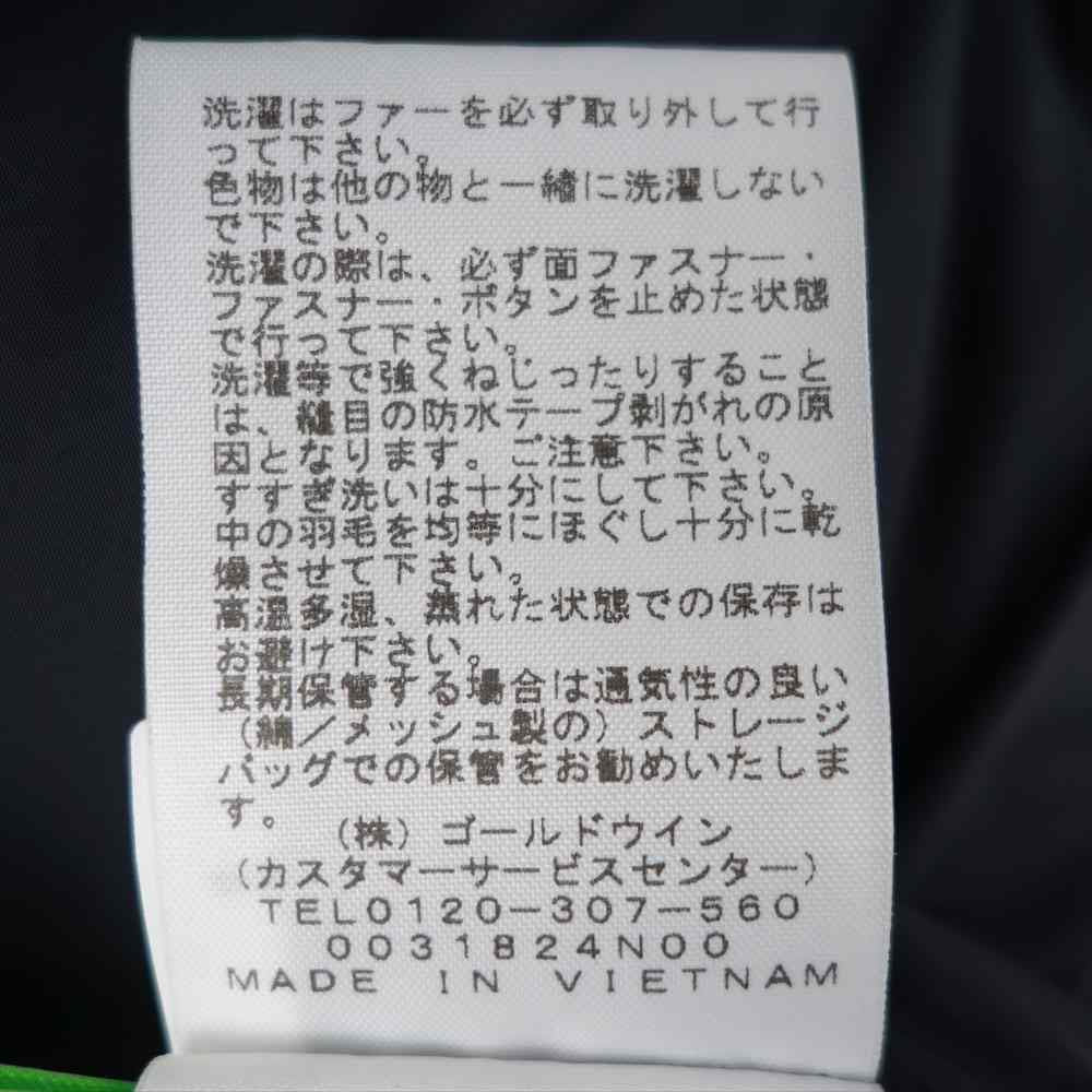 THE NORTH FACE ノースフェイス マウンテン ダウン コート ブラック系 M【新古品】【未使用】【中古】