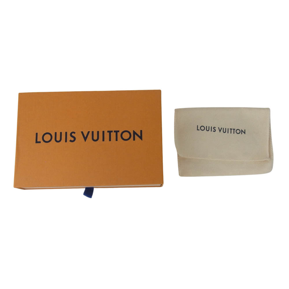 LOUIS VUITTON ルイ・ヴィトン M62932 ポルトフォイユ ゾエ モノグラム フューシャ 3つ折り財布 ブラウン系 ワインレッド系【中古】