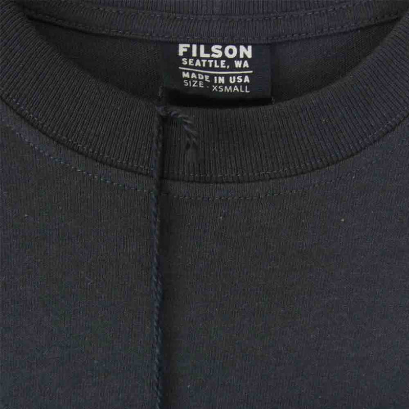 FILSON フィルソン OUTFITTER GRAHIC T-SH グラフィック Tシャツ ブラック系 XS【新古品】【未使用】【中古】