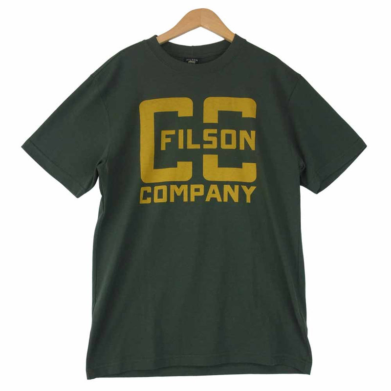 FILSON フィルソン PIONEER GRAPHIC T-SH グラフィック Tシャツ カーキ系 S【新古品】【未使用】【中古】