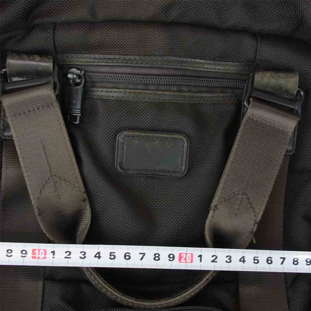 TUMI トゥミ 22380DH BACKPACK TOTE バックパック トート ブラック系【中古】