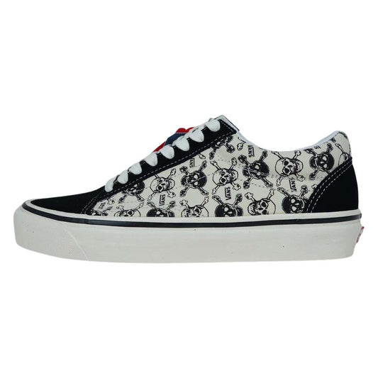 VANS バンズ OLD SKOOL 36 DX SKULLS オールドスクール スカル ブラック系 ホワイト系 26.5cm【新古品】【未使用】【中古】