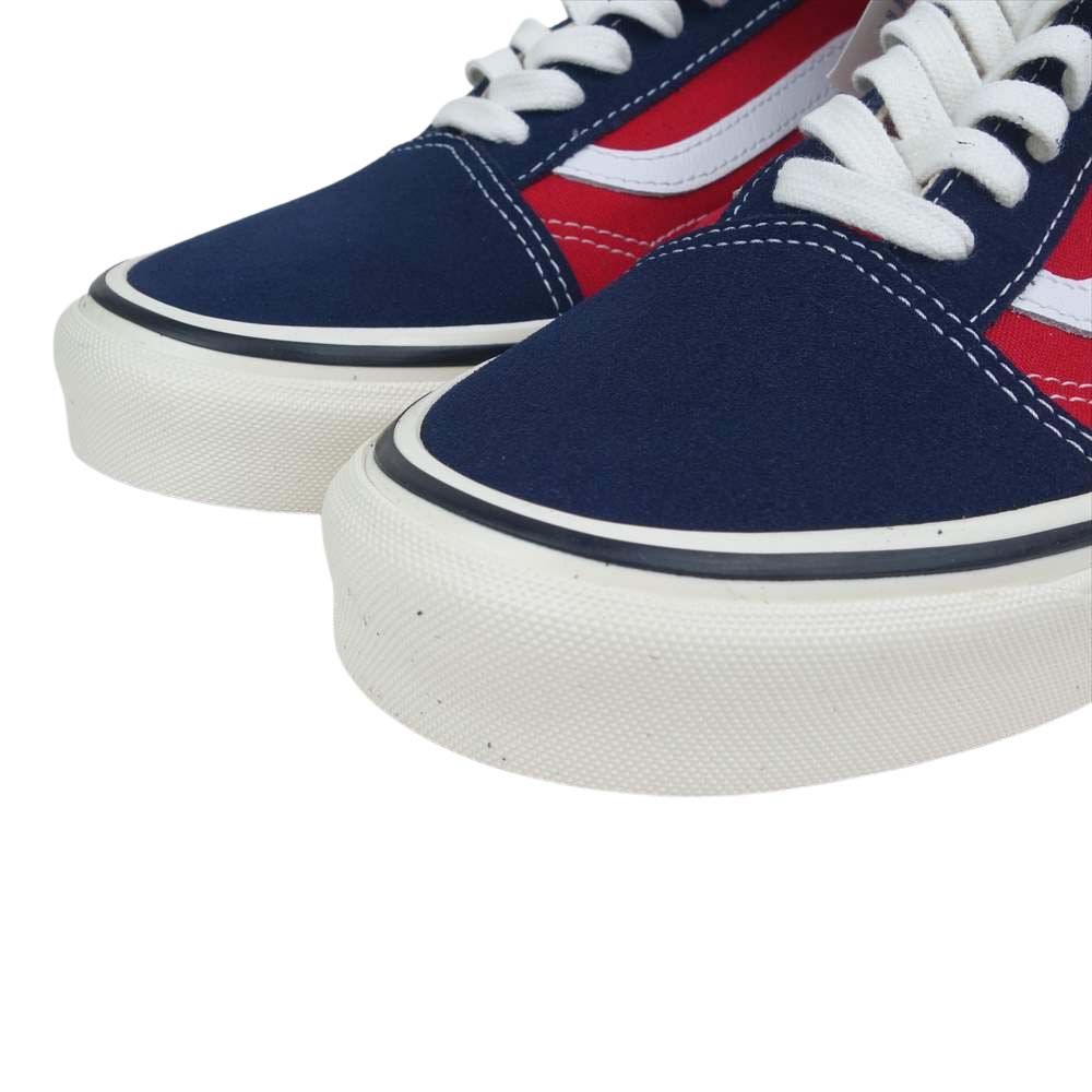 VANS バンズ OLD SKOOL 36 DX オールドスクール レッド系 ネイビー系 27.5cm【新古品】【未使用】【中古】