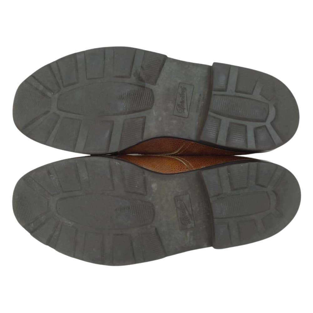 Paraboot パラブーツ WILLIAM MARCHE Ⅱ ダブルモンク ストラップ シューズ ブラウン系 8【中古】
