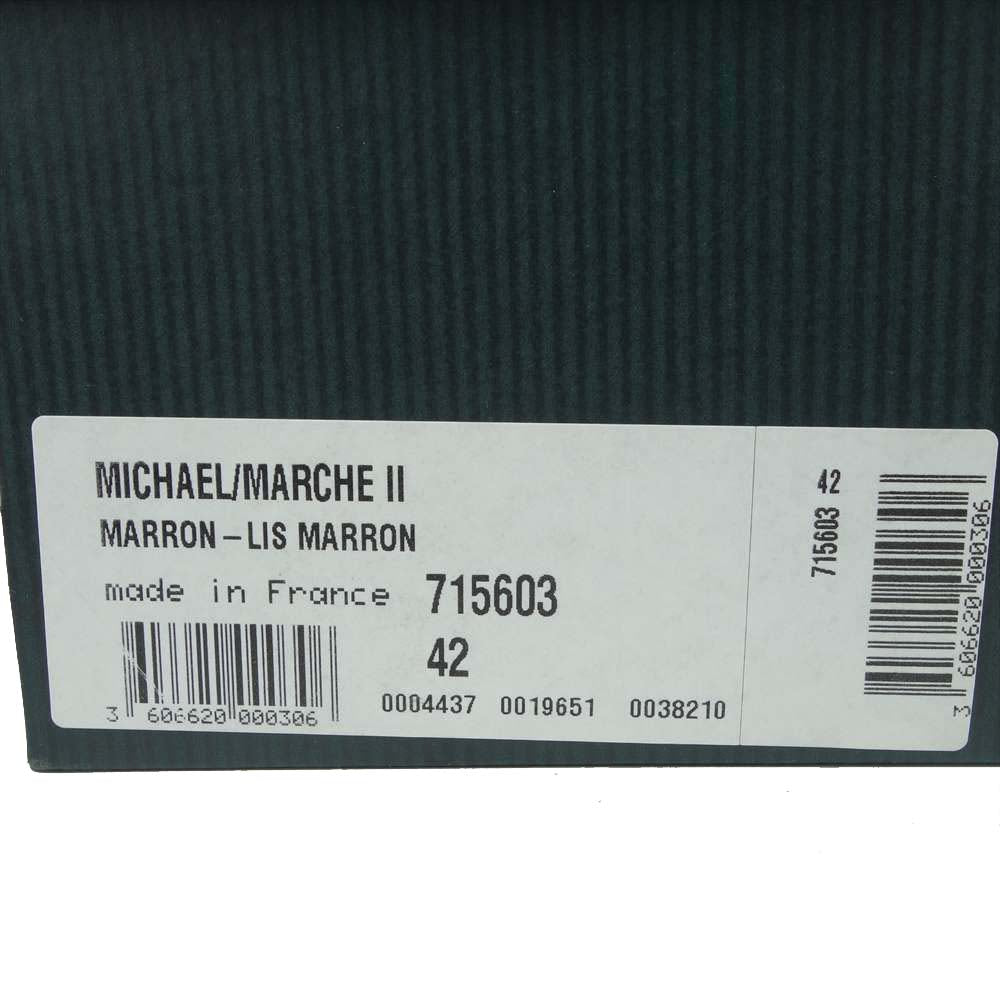Paraboot パラブーツ MICHAEL MARCHE Ⅱ LIS MARRON ミカエル ブラウン系 42【中古】