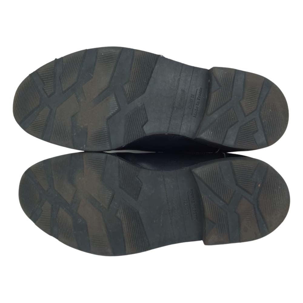 Paraboot パラブーツ AVIGNON GRIFF II LIS NOIR アヴィニオン グリフ Uチップ レザー シューズ ブラック系 8【中古】