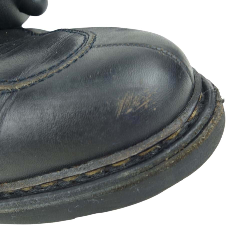 Paraboot パラブーツ AVIGNON GRIFF II LIS NOIR アヴィニオン グリフ Uチップ レザー シューズ ブラック系 8【中古】