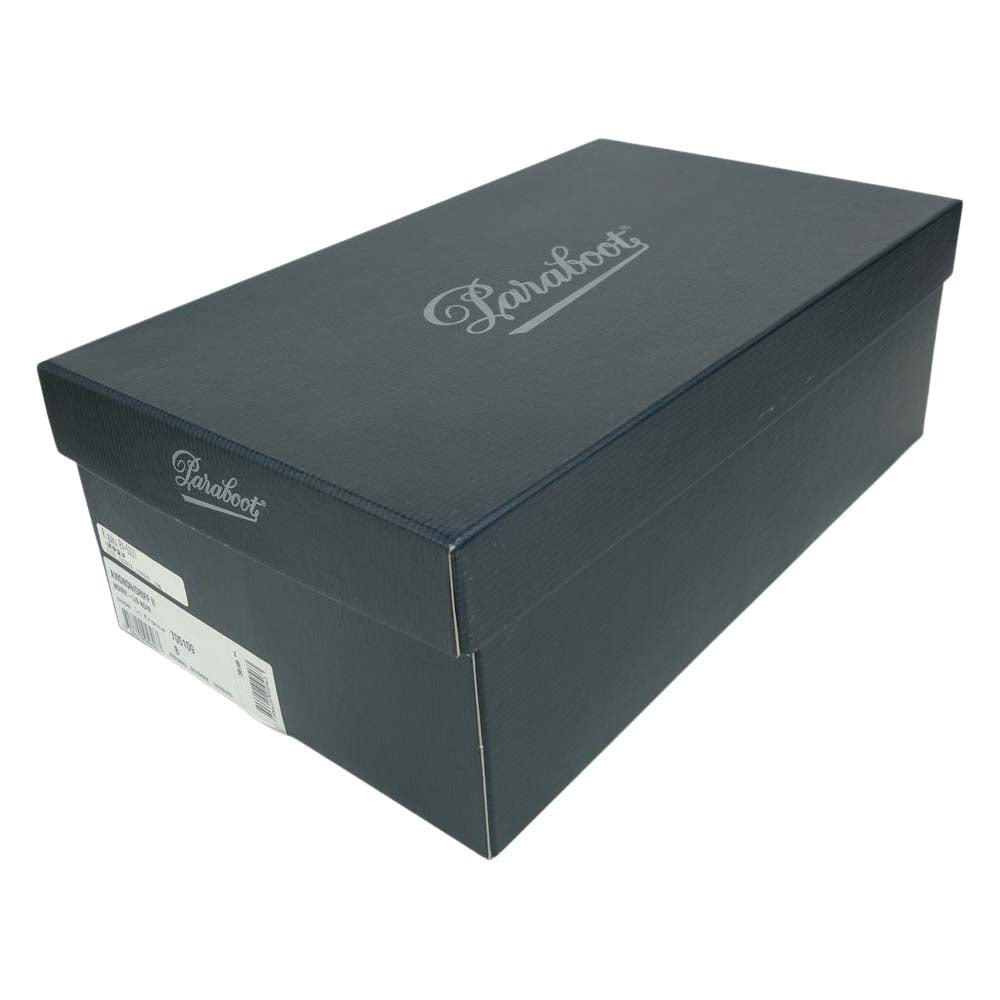 Paraboot パラブーツ AVIGNON GRIFF II LIS NOIR アヴィニオン グリフ Uチップ レザー シューズ ブラック系 8【中古】