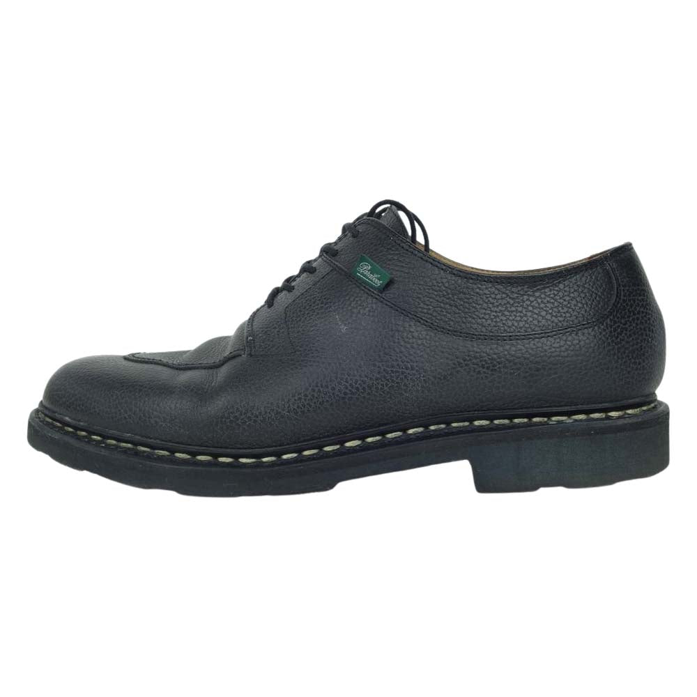 Paraboot パラブーツ AVIGNON GRIFF II アヴィニオン グリフ Uチップ レザー シューズ ブラック系 8【中古】