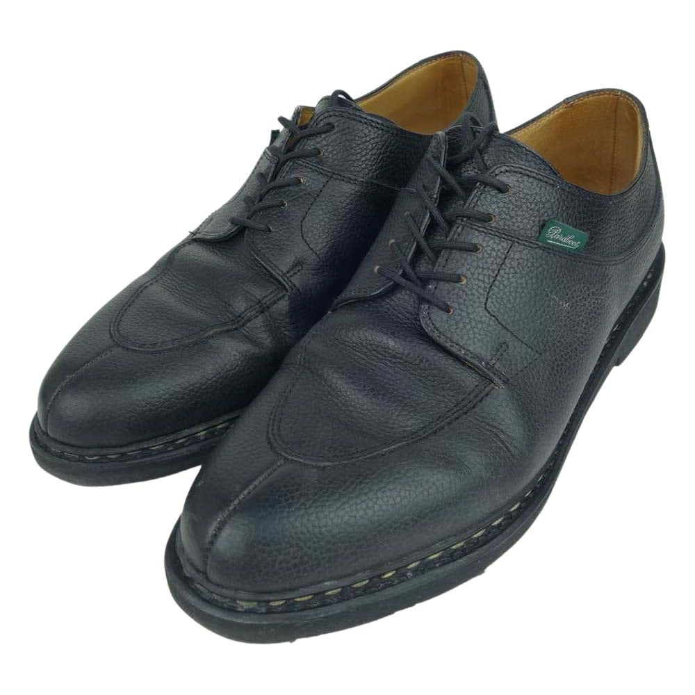 Paraboot パラブーツ AVIGNON GRIFF II アヴィニオン グリフ Uチップ レザー シューズ ブラック系 8【中古】
