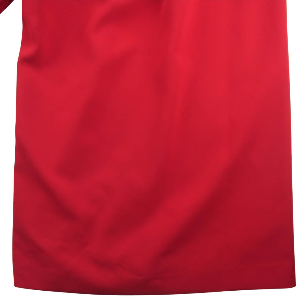 ADORE アドーア 531-9230110 ミドル ジョーゼット ワイド パンツ 日本製 レッド系 38【中古】