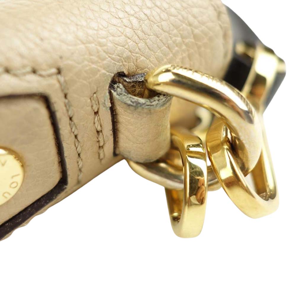 LOUIS VUITTON ルイ・ヴィトン M50075 モノグラム アンプラント バガテル ショルダー バッグ ベージュ系【中古】