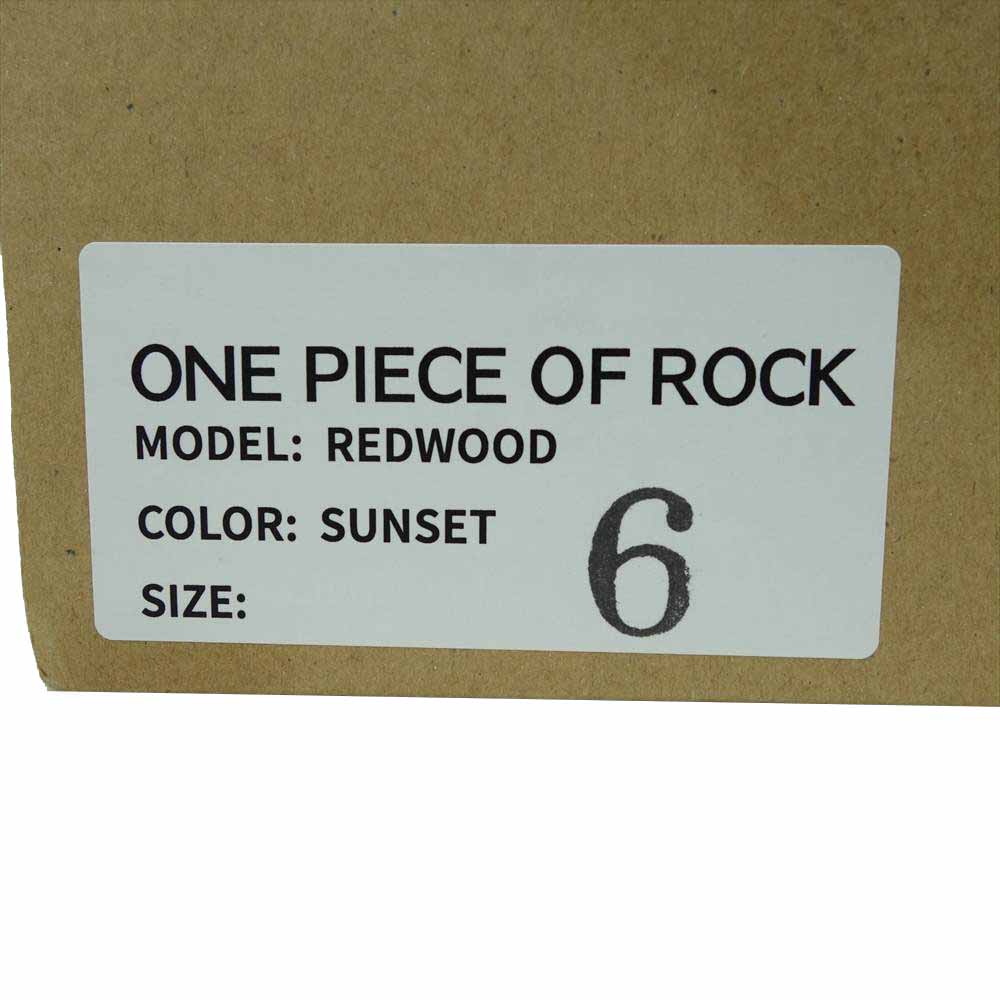 ワンピースオブロック RED WOOD レッドウッド ペコス ブラウン系 6【中古】