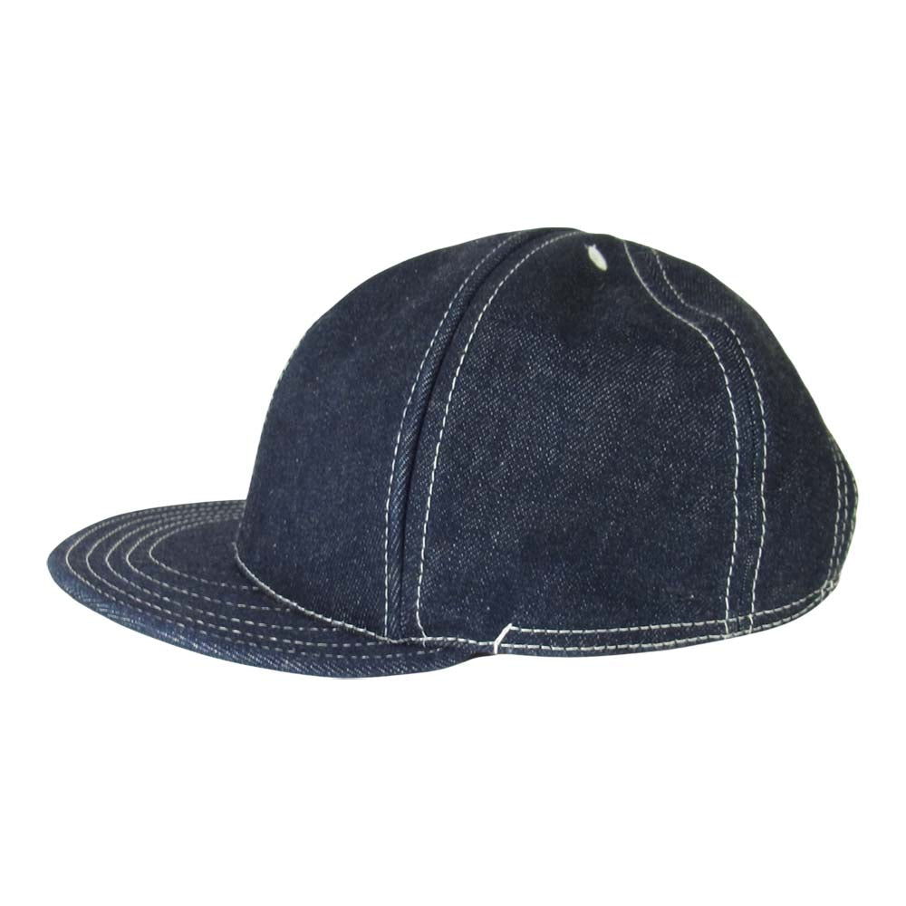 ブルーブックス デニム 6パネル キャップ インディゴブルー系【中古】