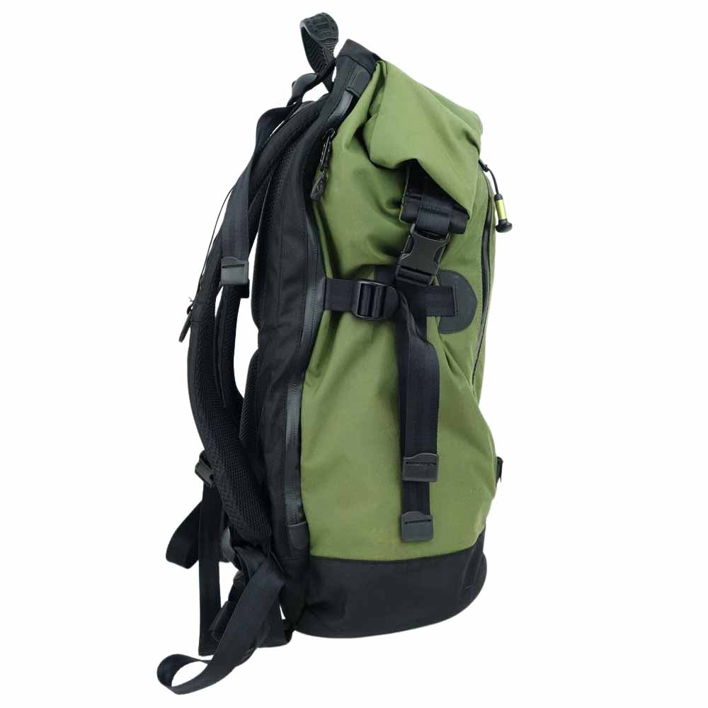 デイタム USA製 LOFTMAN ROLLTOP PAC ロフトマン別注 ロール トップ バック パック モスグリーン系【中古】