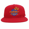 Supreme シュプリーム 17AW Fire 5 Panel Cap ファイヤ パネル キャップ レッド系【中古】