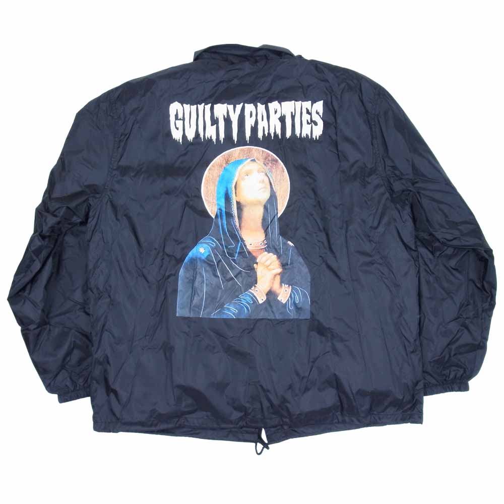WACKO MARIA ワコマリア 21AW 21FWE-WMO-BL04 BOA COACH JACKET ボア コーチ ブラック系 XL【新古品】【未使用】【中古】