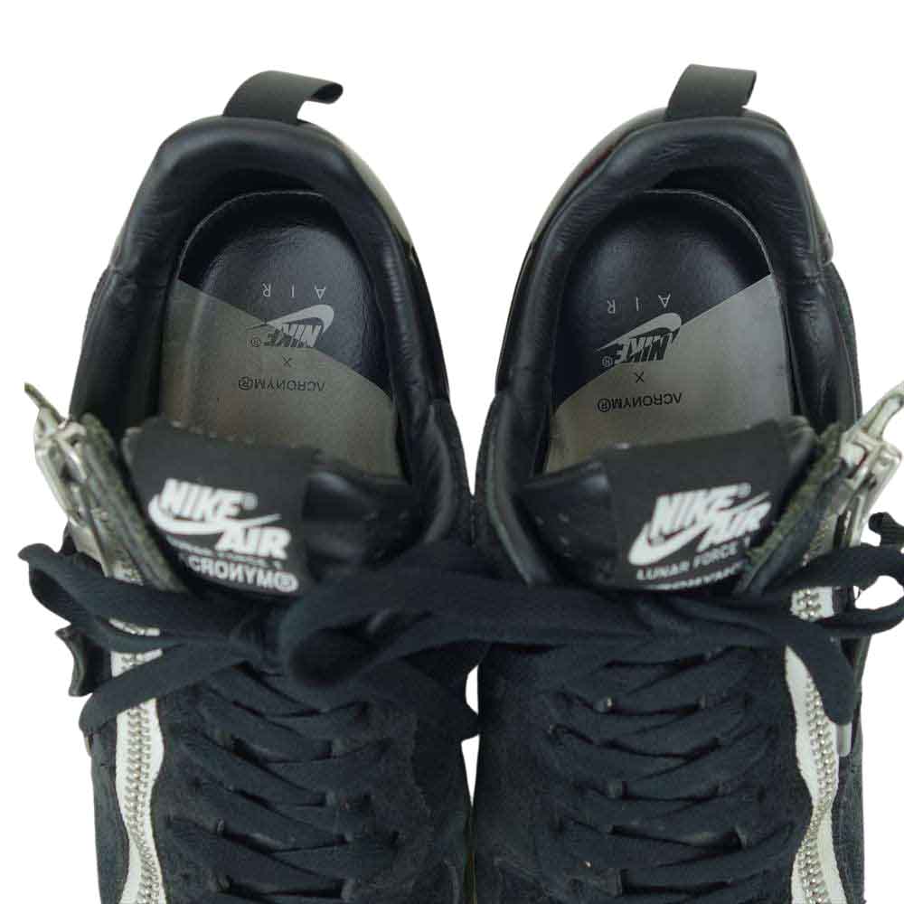 NIKE ナイキ 698699-001 ACRONYM LUNAR FORCE 1 SP アクロニウム ルナ フォース ワン ブラック系 27.5cm【中古】
