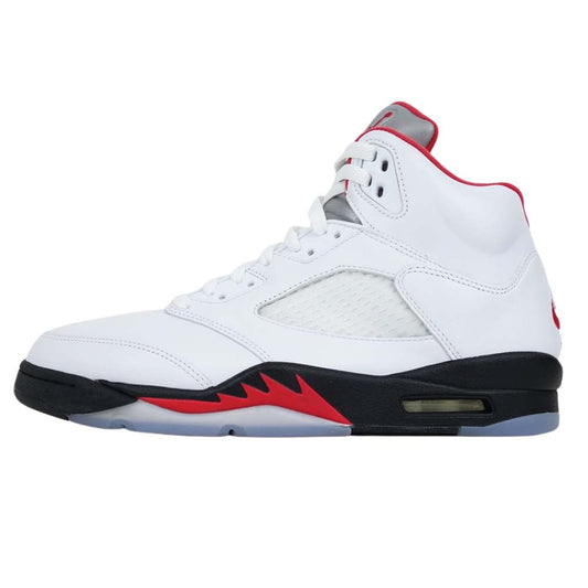 NIKE ナイキ DA1911-102 AIR JORDAN 5 RETRO FIRE RED エアジョーダン ファイブ レトロ ファイヤーレッド ホワイト系 28cm【美品】【中古】
