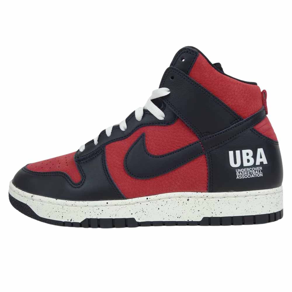NIKE ナイキ DD9401-600 UNDERCOVER DUNK HIGH 1985 GYM RED アンダーカバー ダンク ジムレッド ブラック系 レッド系 28cm【極上美品】【中古】