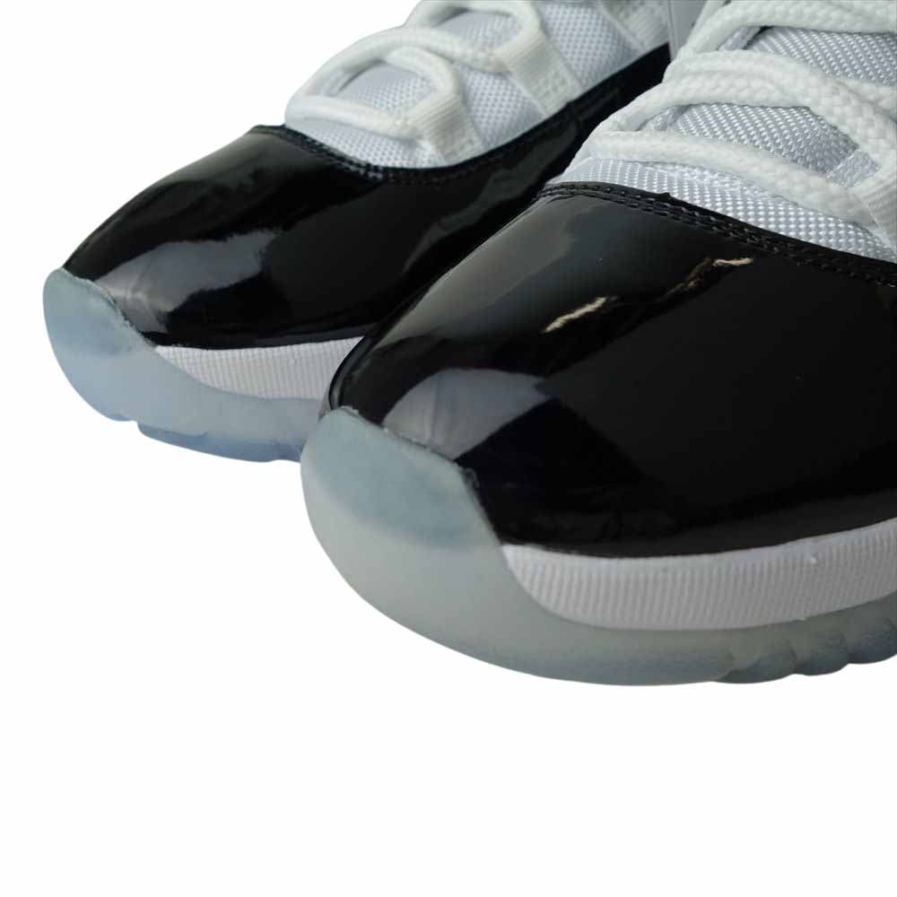 NIKE ナイキ 378037-100 AIR JORDAN 11 RETRO CONCORD エアジョーダン イレブン レトロ コンコルド ブラック系 ホワイト系 28cm【新古品】【未使用】【中古】