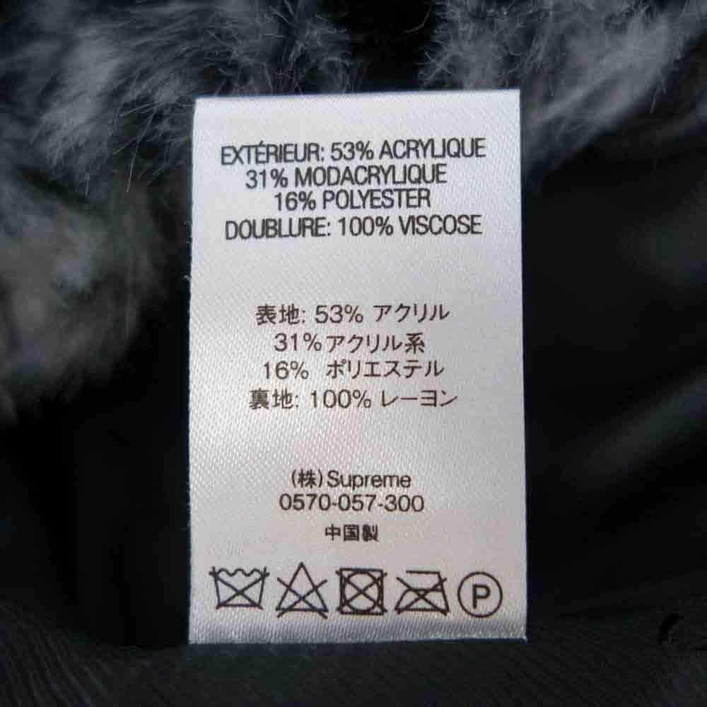 Supreme シュプリーム 21SS Bandana Faux Fur Bomber Jacket バンダナ フェイクファー ジャケット ブラック系 M【美品】【中古】