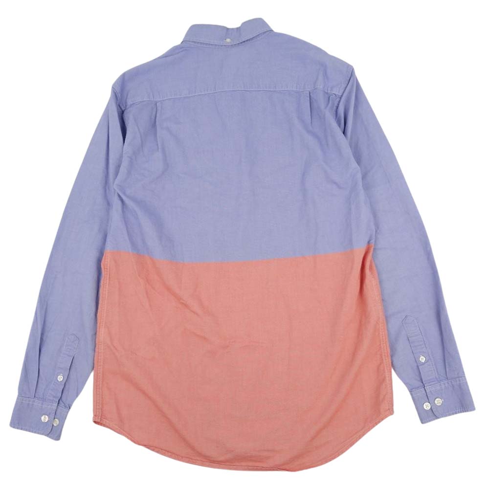 Supreme シュプリーム OXFORD BD SHIRTS バイカラー オックスフォード BD ライトブルー系 ピンク系【中古】