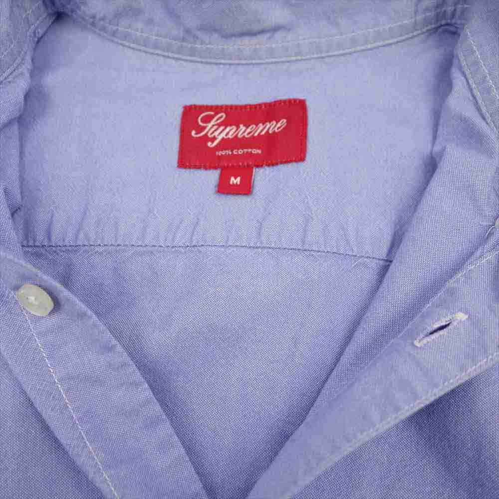 Supreme シュプリーム OXFORD BD SHIRTS バイカラー オックスフォード BD ライトブルー系 ピンク系【中古】
