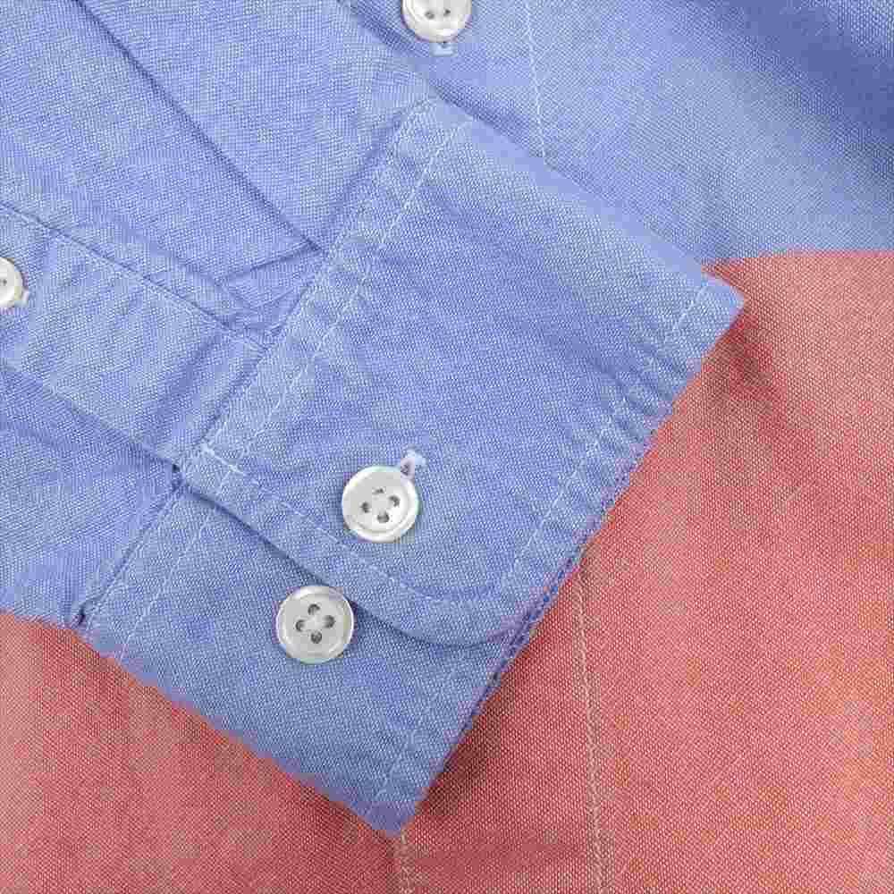 Supreme シュプリーム OXFORD BD SHIRTS バイカラー オックスフォード BD ライトブルー系 ピンク系【中古】