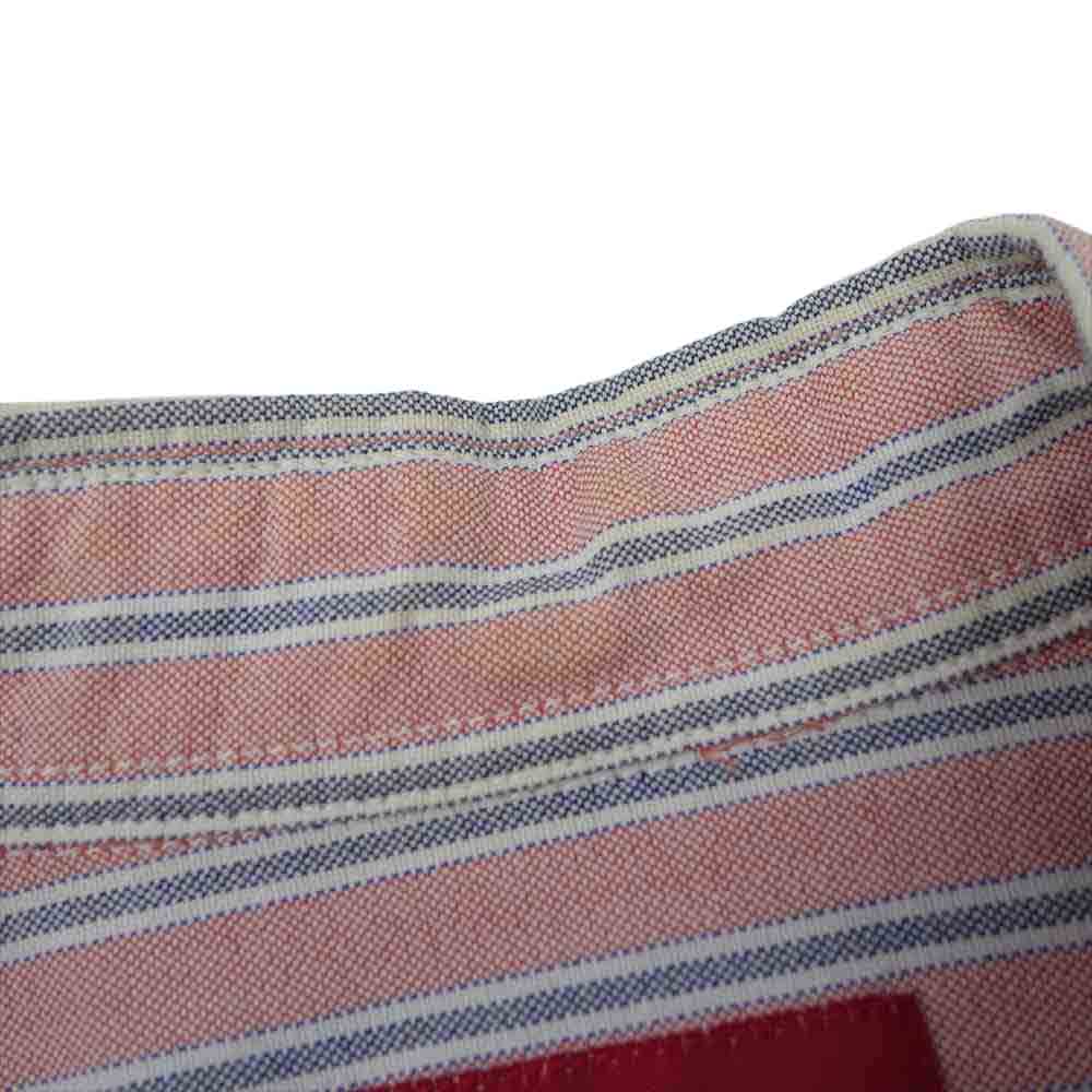 Supreme シュプリーム OXFORD BD SHIRTS バイカラー オックスフォード BD ライトブルー系 ピンク系【中古】