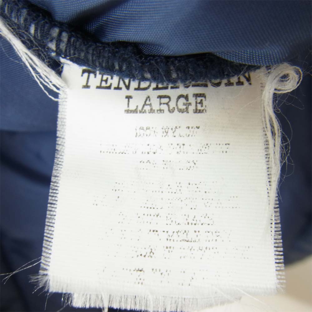 TENDERLOIN テンダーロイン T-NRA RACING JKT 中綿 レーシング ネイビー系 L【中古】
