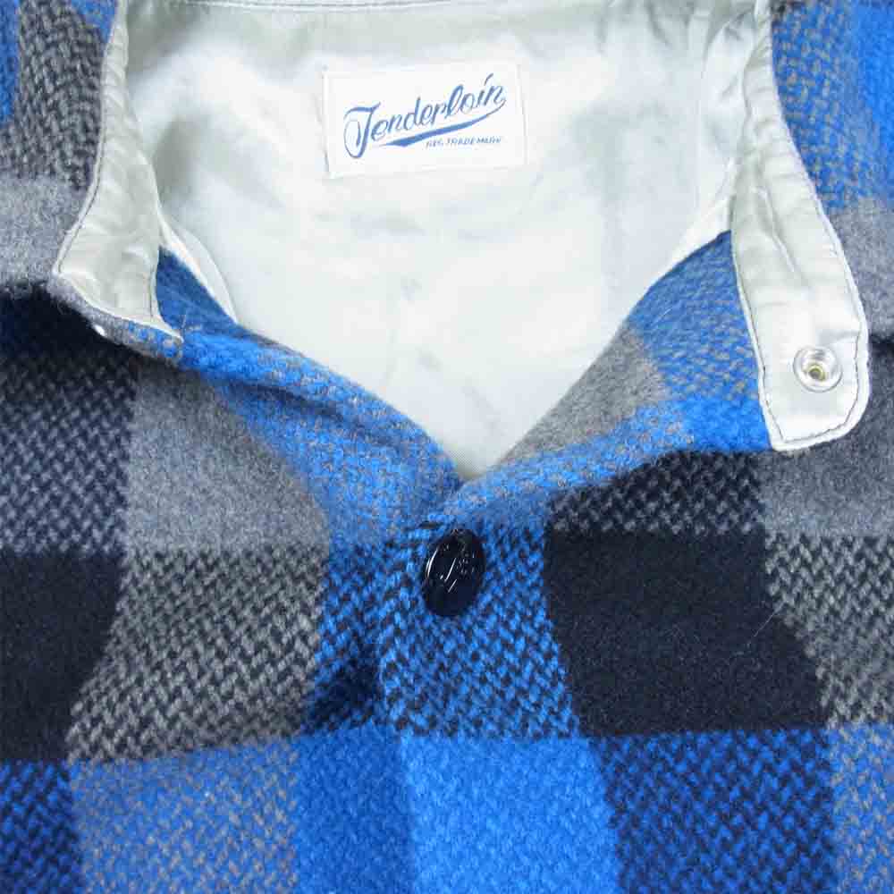 TENDERLOIN テンダーロイン T-BEAR WOOL JKT ウール ベア ジャケット 日本製 ブルー系 M【中古】