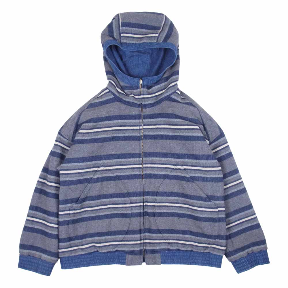 TENDERLOIN テンダーロイン REVERSIBLE HOODED JKT DENIM リバーシブル フード インディゴブルー系 M【中古】