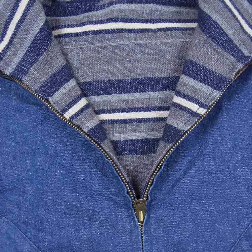 TENDERLOIN テンダーロイン REVERSIBLE HOODED JKT DENIM リバーシブル フード インディゴブルー系 M【中古】