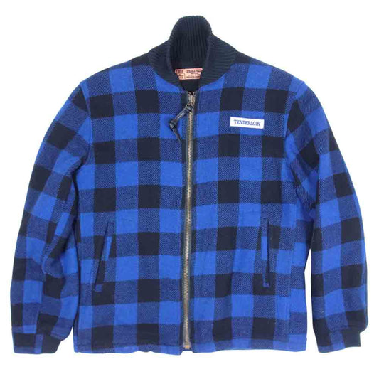TENDERLOIN テンダーロイン T-LUMBERJACK JKT ランバージャック バッファローチェック ジャケット ブルー系 L【中古】