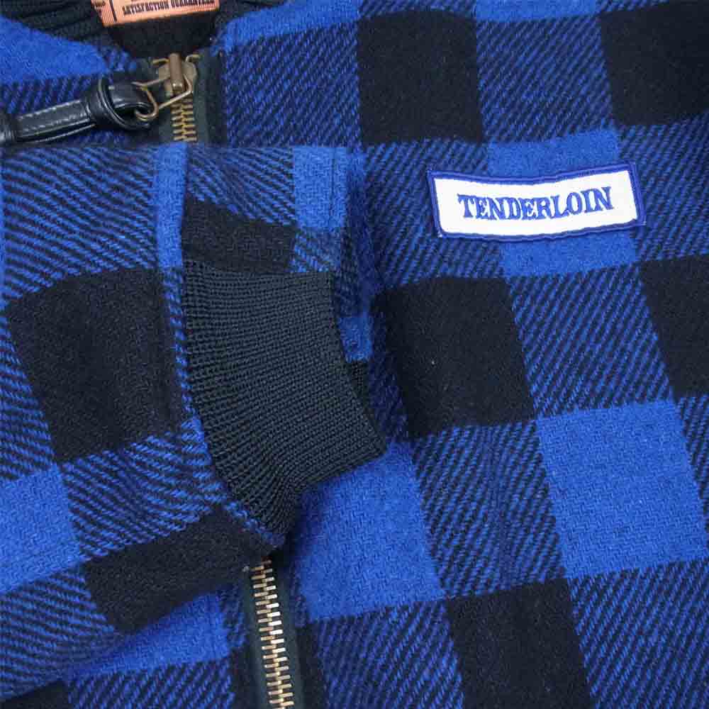 TENDERLOIN テンダーロイン T-LUMBERJACK JKT ランバージャック バッファローチェック ジャケット ブルー系 L【中古】