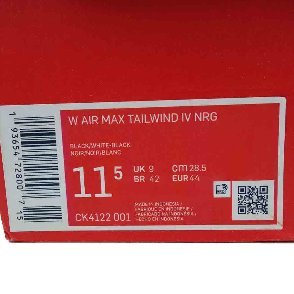 NIKE ナイキ CK4122-001 W AIR MAX TAILWIND IV NRG エアマックス テールウィンド ブラック系【中古】
