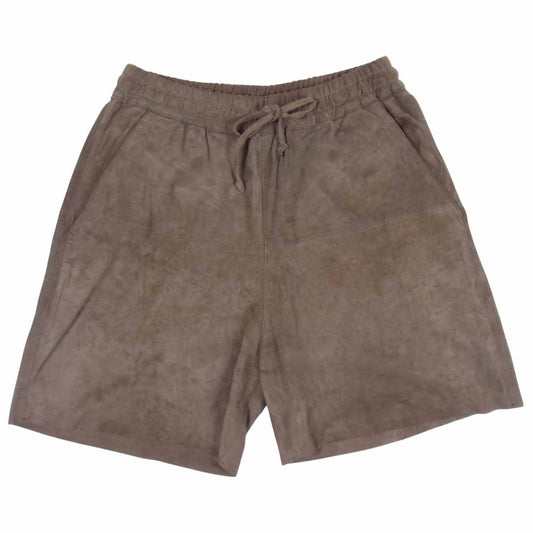 マレアエッレ スエード スウェード ショーツ ショート パンツ ブラウン系 M【中古】