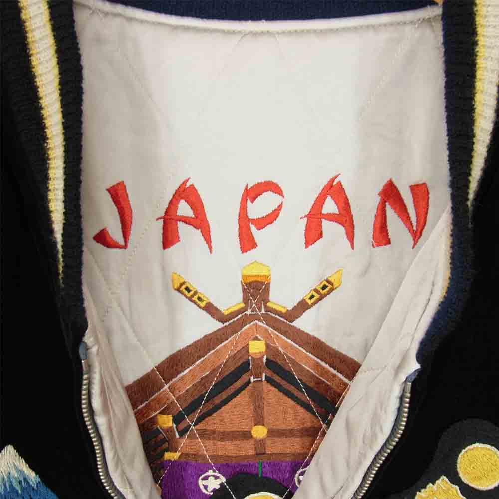 テーラー東洋 20AW TT14755 KOSHO 港商 創業55周年記念 スペシャル RYOGOKU 両国 × 天下泰平 スカジャン スーベニア ブラック系 特大【新古品】【未使用】【中古】
