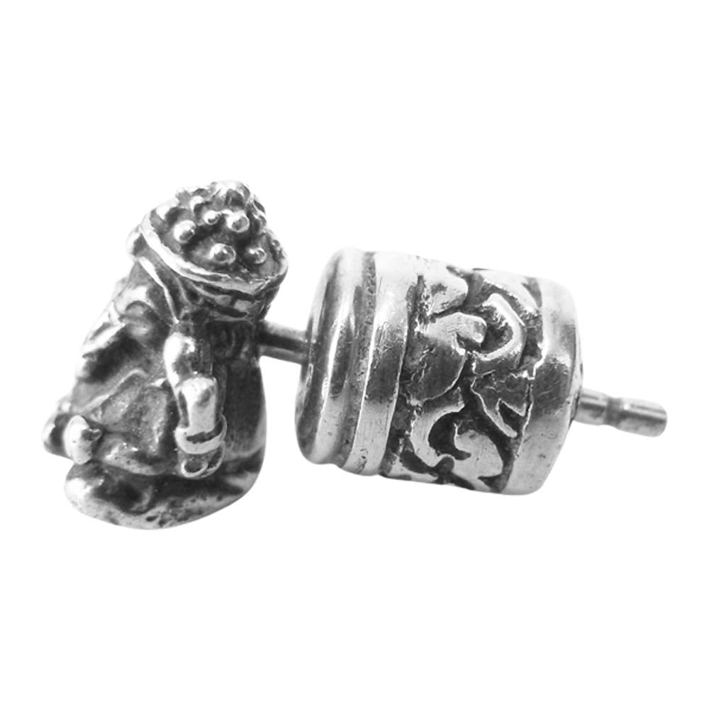 ZOCALO ソカロ GANESH EAR STUD ガネーシャ スタッド ピアス シルバー系【中古】