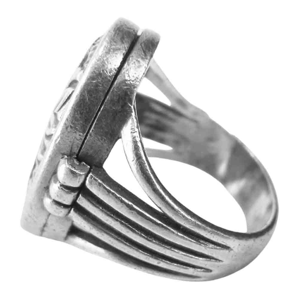 ZOCALO ソカロ IVY LOCKET RING アイビー ロケット リング シルバー系 11号程度【中古】