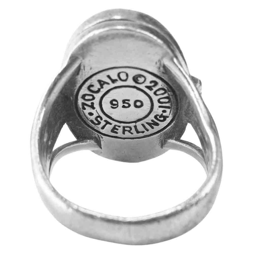 ZOCALO ソカロ IVY LOCKET RING アイビー ロケット リング シルバー系 11号程度【中古】