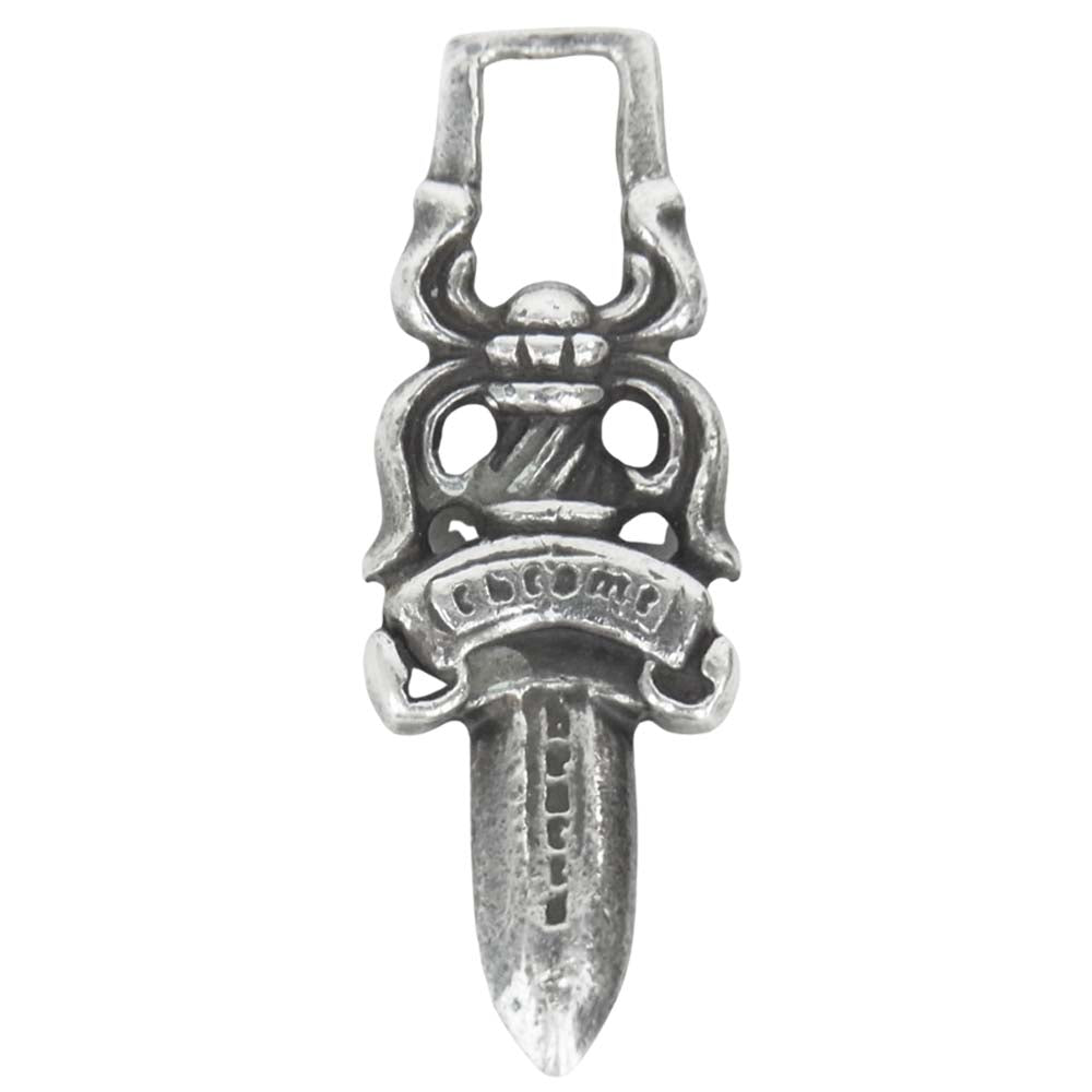 CHROME HEARTS クロムハーツ（原本無） DAGGER ダガー チャーム ネックレス シルバー系【中古】