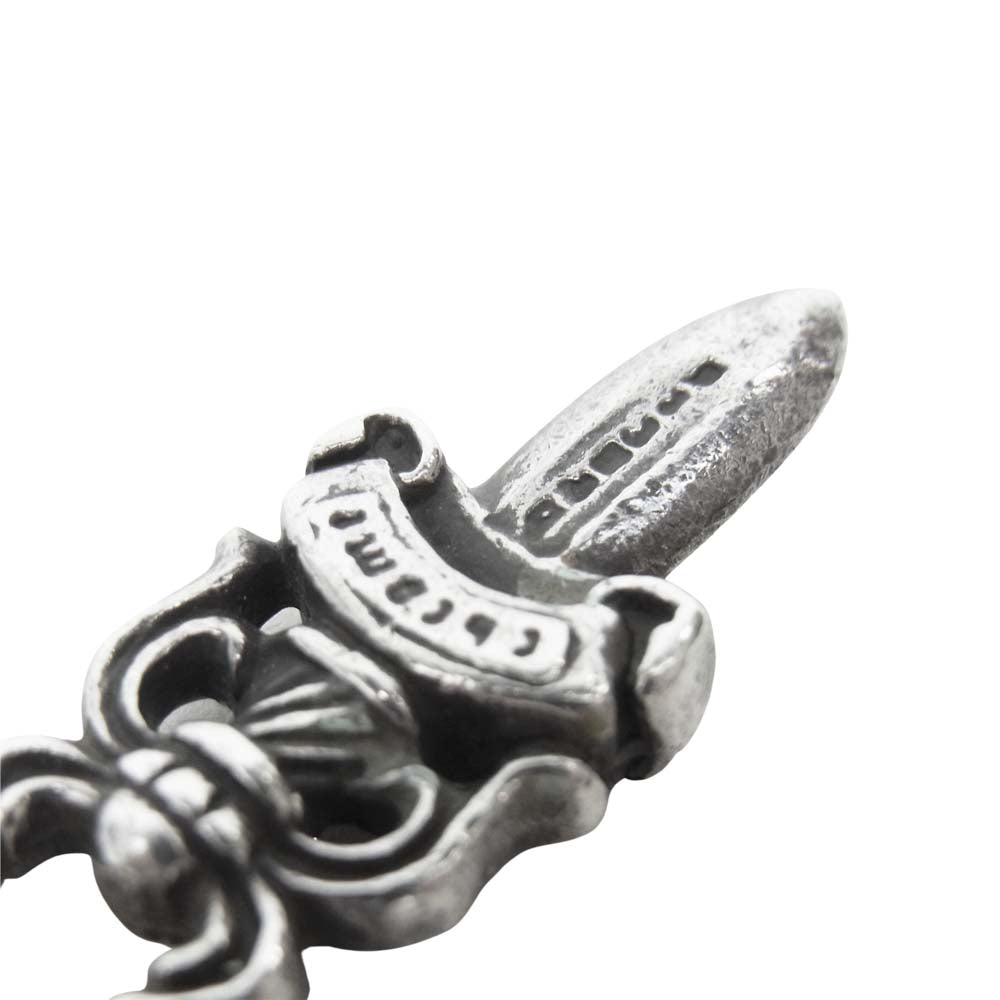 CHROME HEARTS クロムハーツ（原本無） DAGGER ダガー チャーム ネックレス シルバー系【中古】