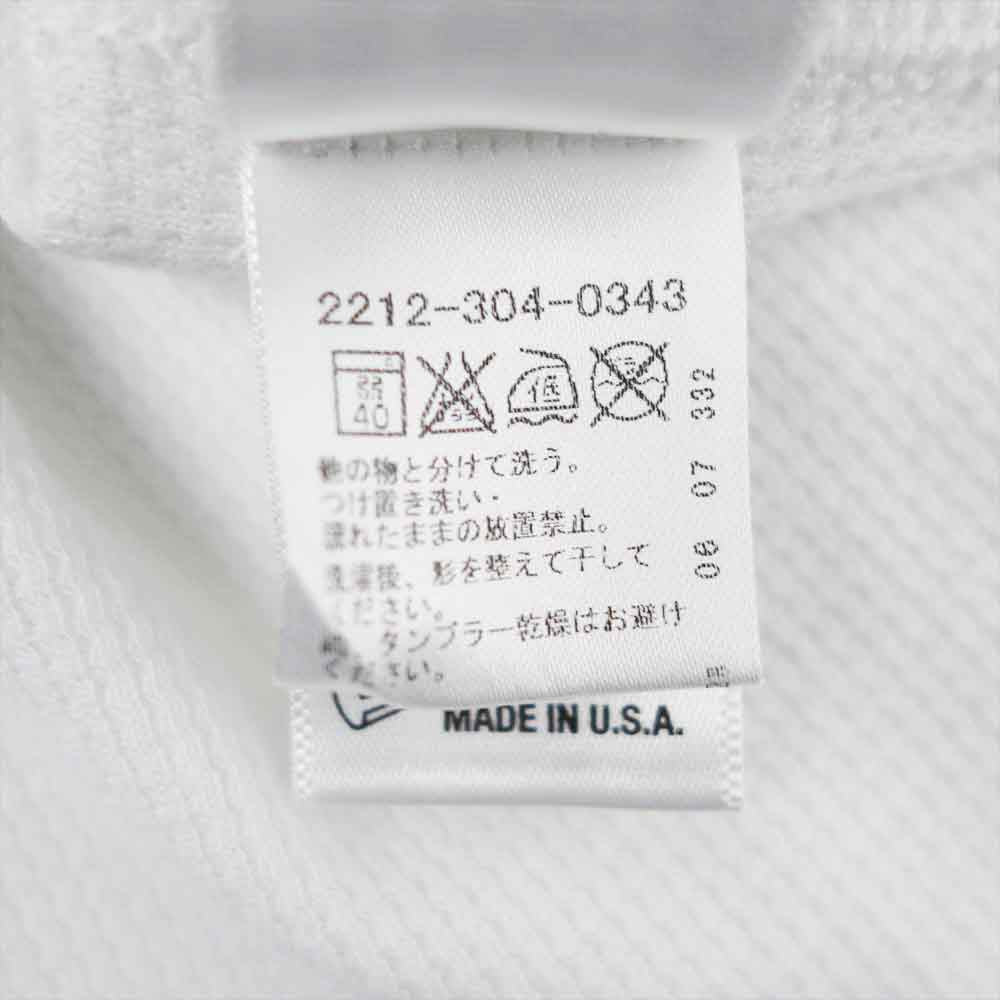 CHROME HEARTS クロムハーツ（原本無） 国内正規品 ホースシュー プリント ロングスリーブ Tシャツ カットソー ホワイト系【中古】
