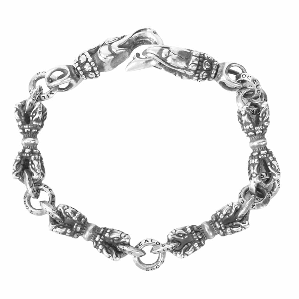 ZOCALO ソカロ リンク スモール バード ドージェ ブレスレット シルバー系【中古】