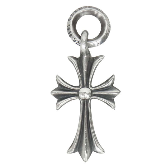 CHROME HEARTS クロムハーツ（原本無） タイニー CHクロス チャーム シルバー系【中古】
